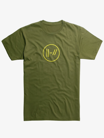twenty one pilots yellow logo twenty one pilots yellow logo